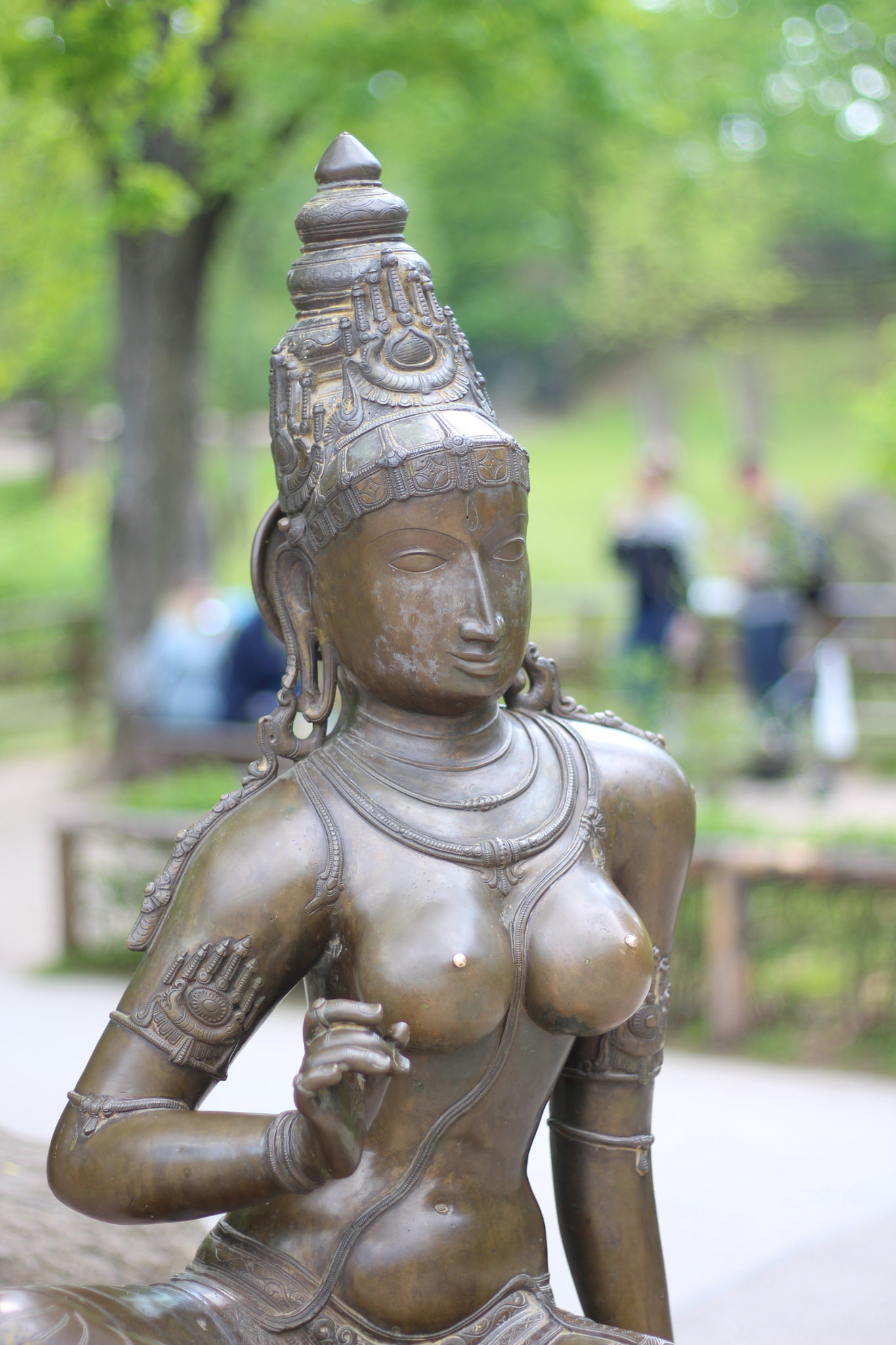 Parvati sculpture