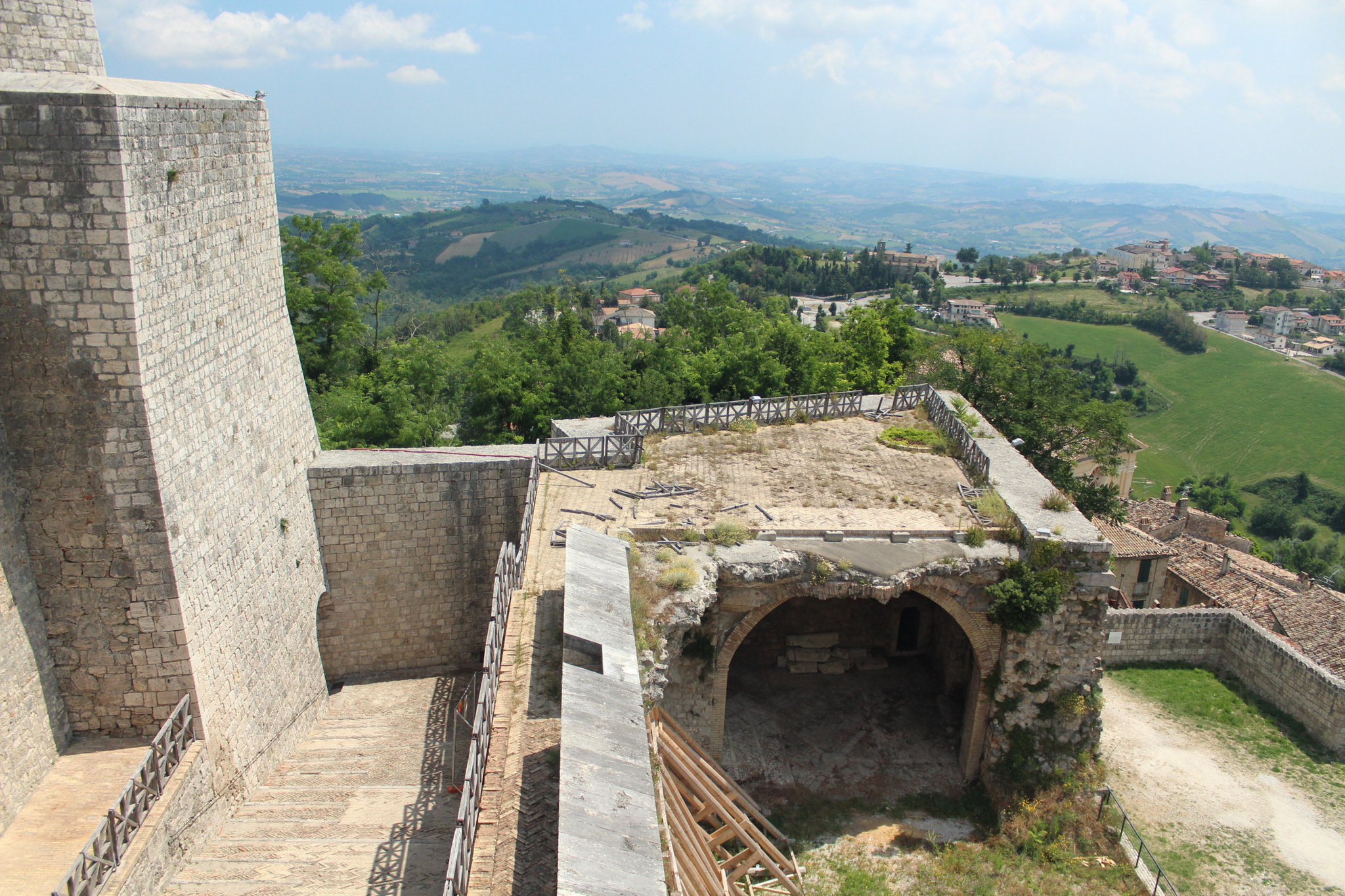 Civitella del Tronto – bastion of st Peter