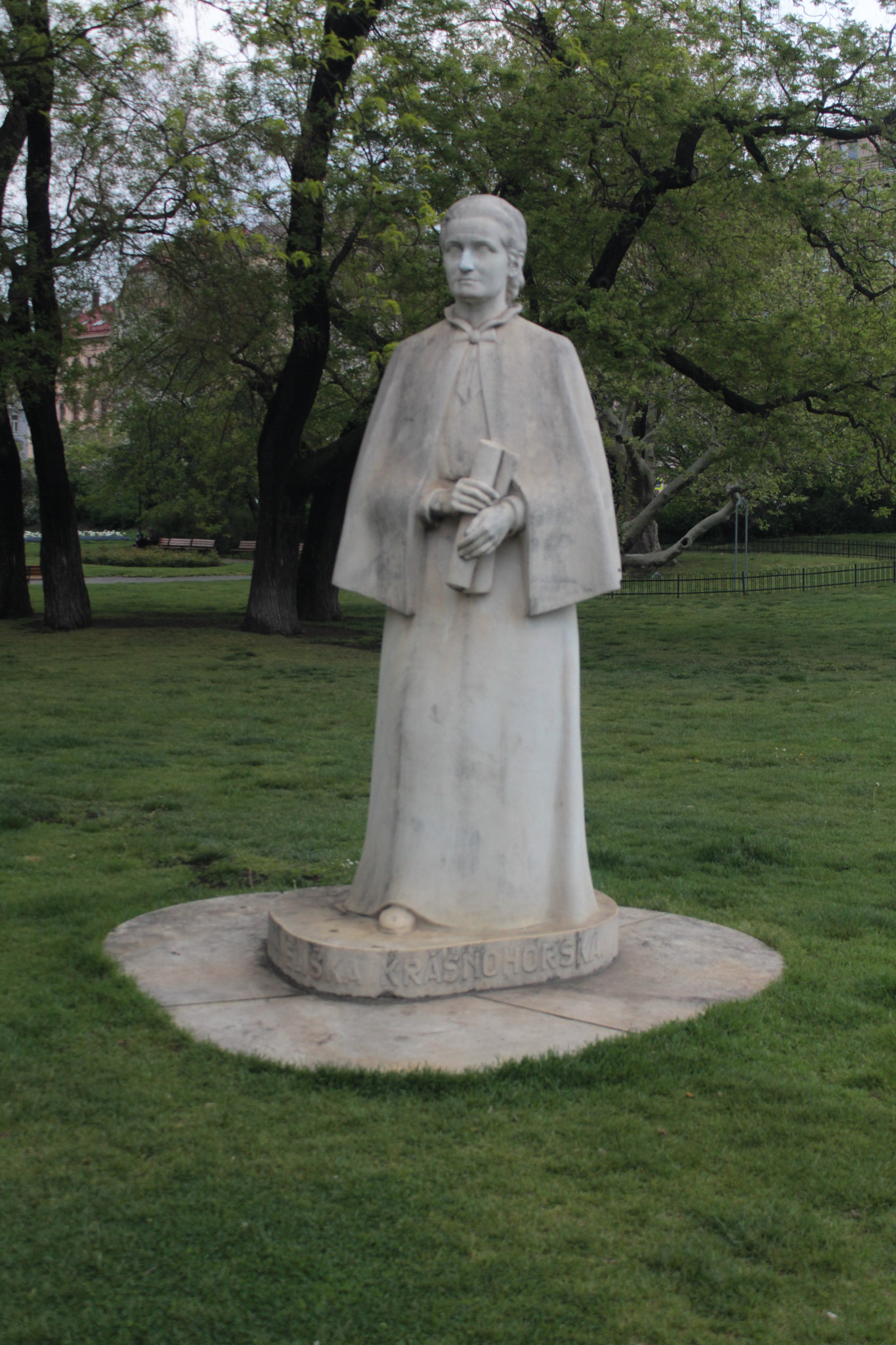 Statue of Eliška Krásnohorská (Prague)