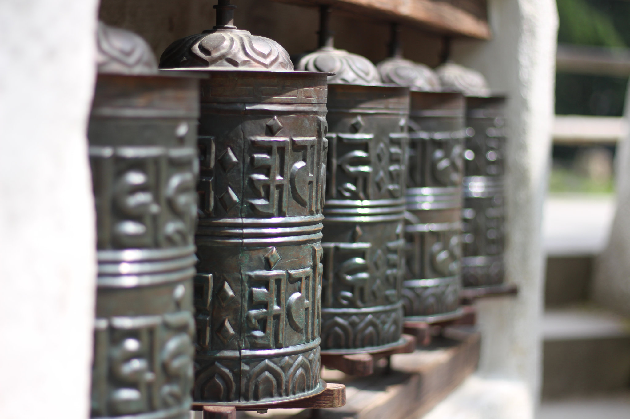 Prayer wheels in the Czech Republic