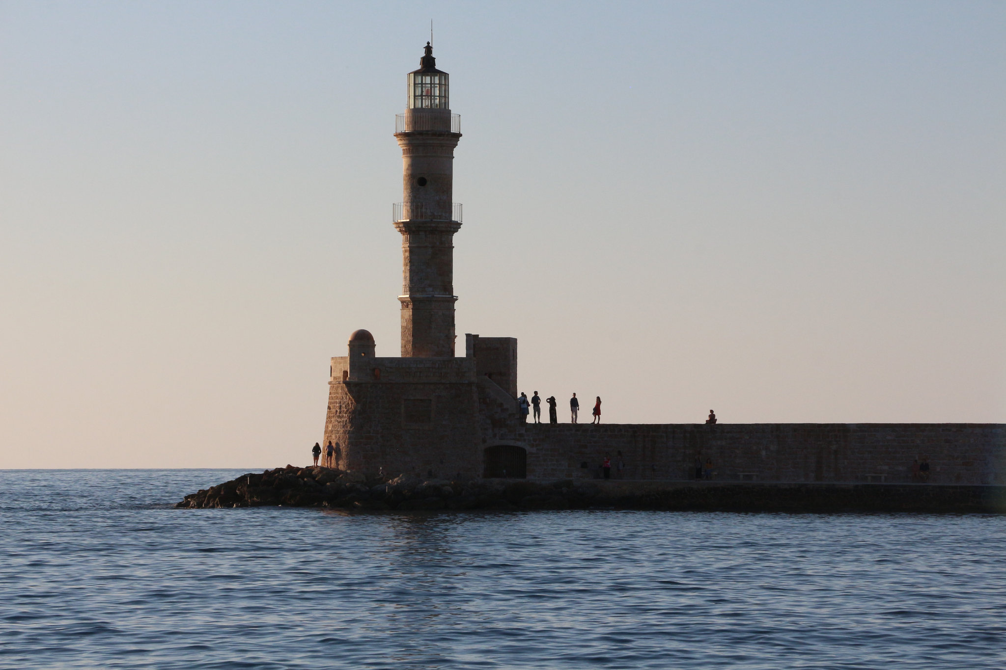 Chania port lighthouse