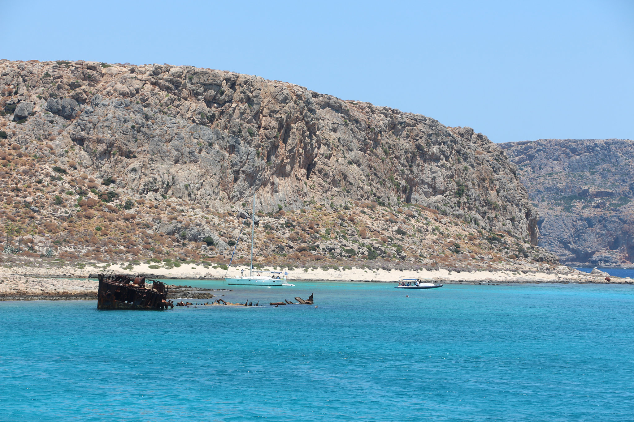 Shipwreck at Gramvousa