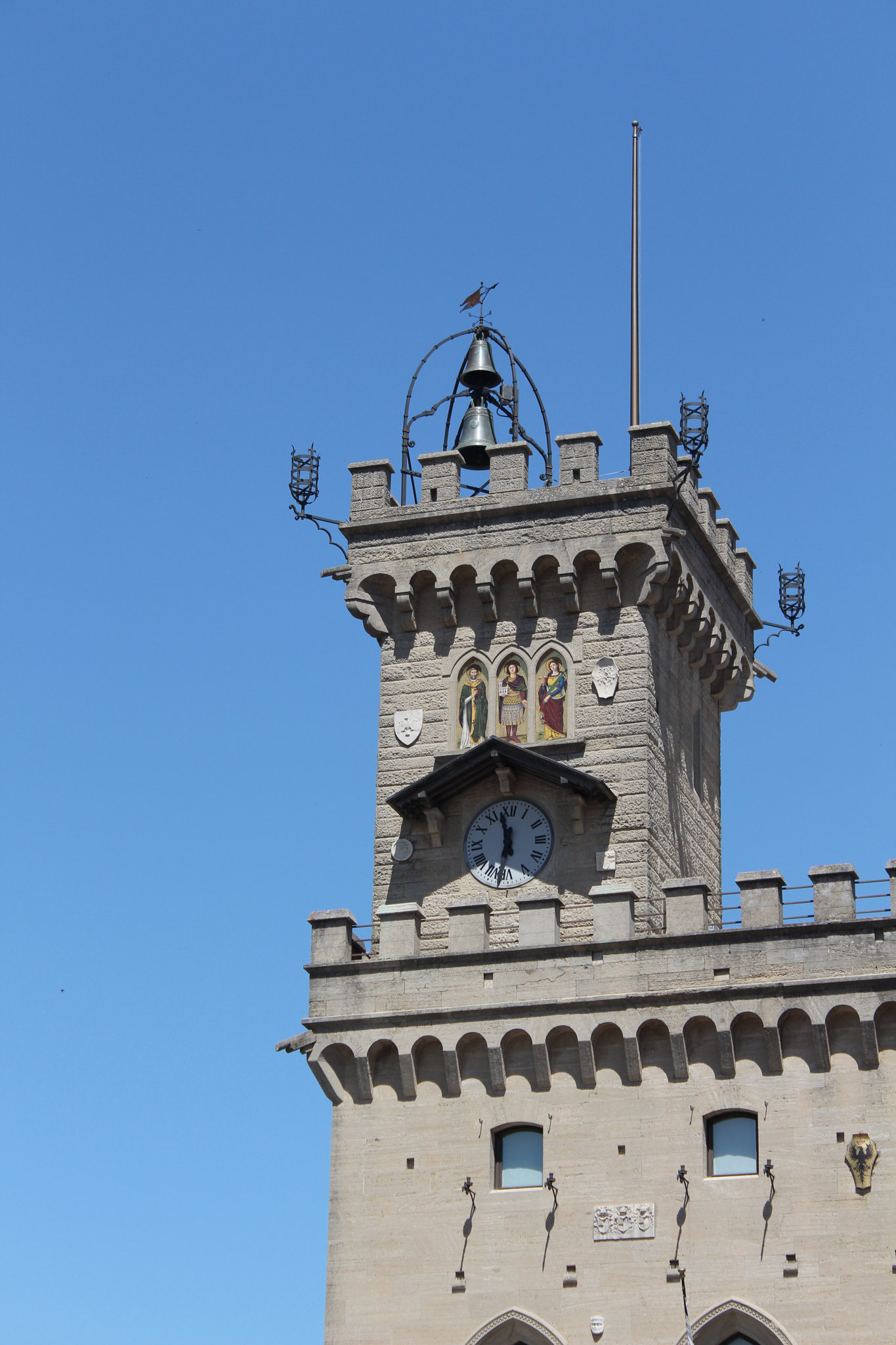 Clock tower of Palazzo Publico