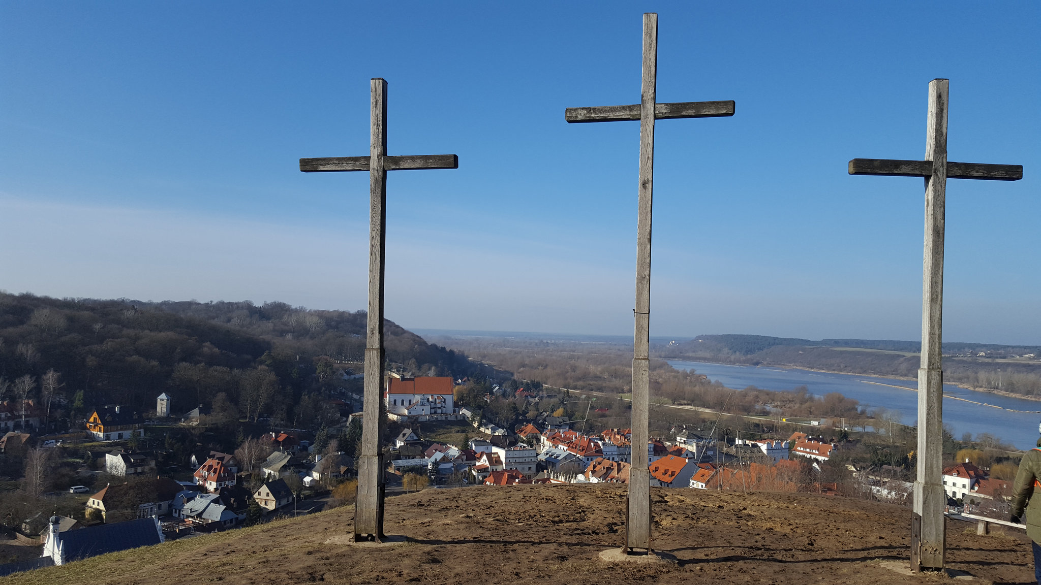 Three Crosses Hill in Kazimierz Dolny