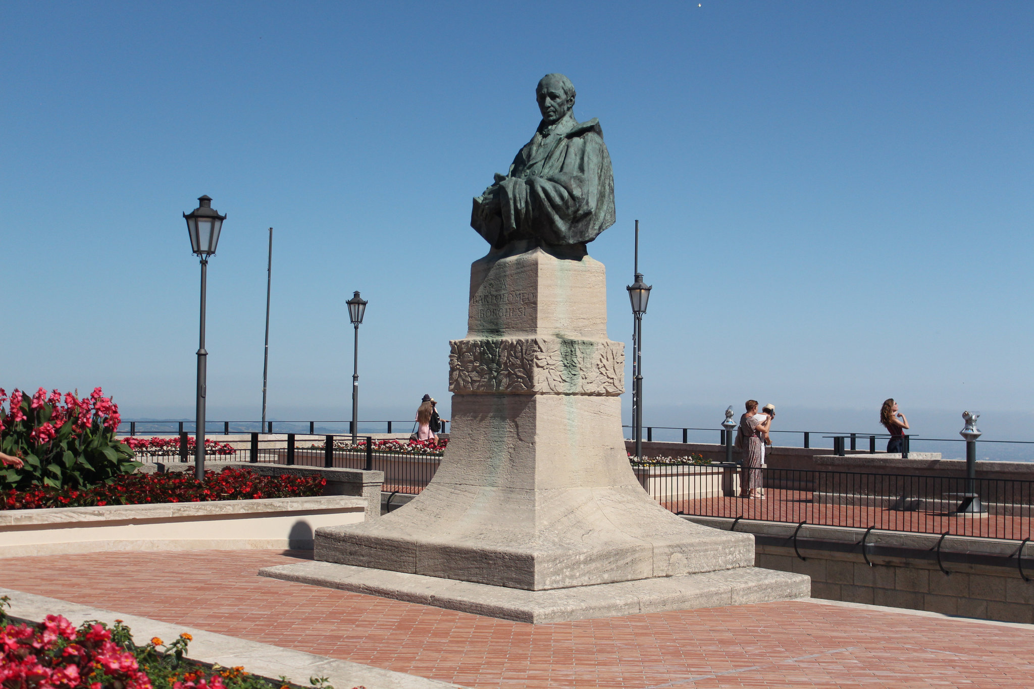 Bartolomeo Borghesi – monumento en San Marino