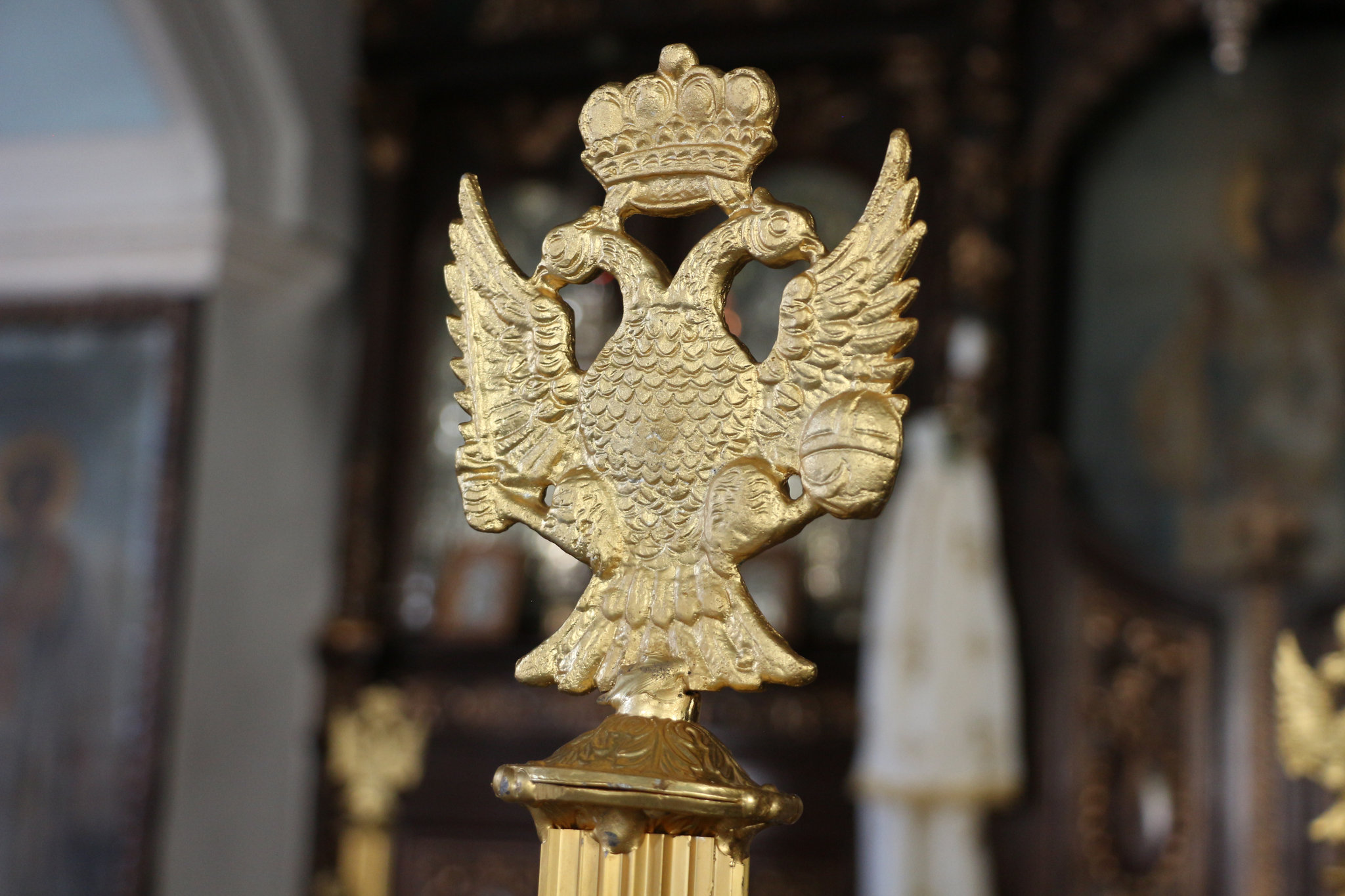 double-headed Eagle in Greek Church