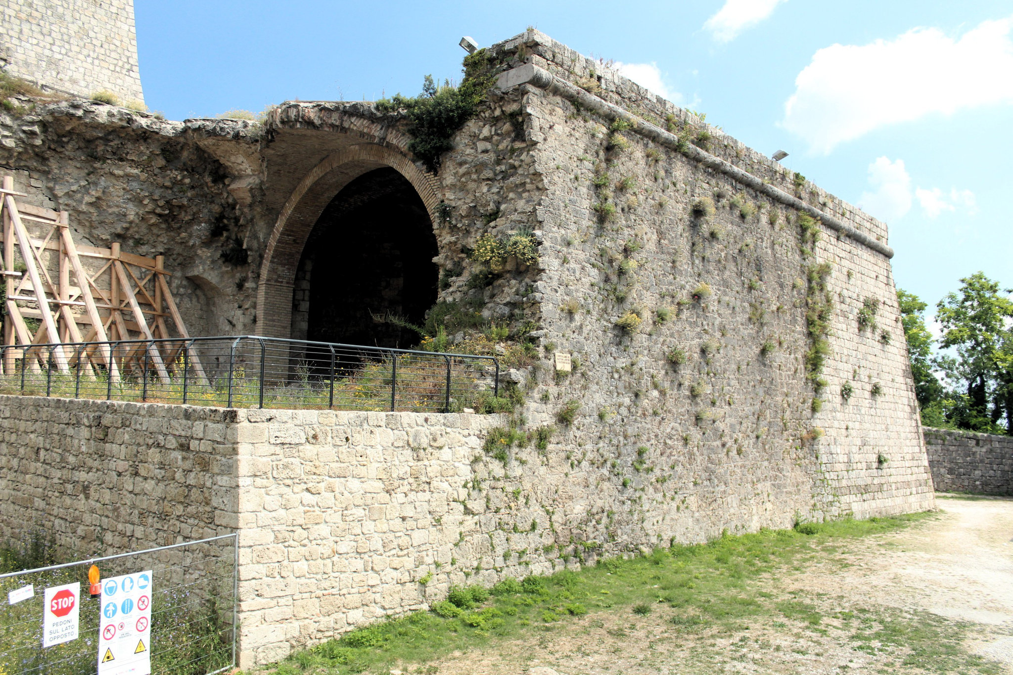 Controscarpa del bastione s.Pietro o bastione basso