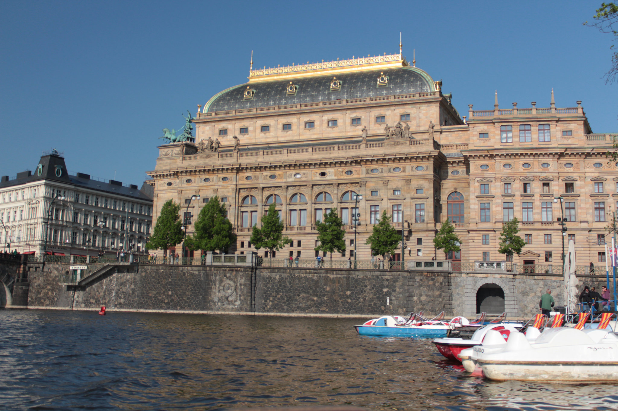 Building of National Theatre in Prague