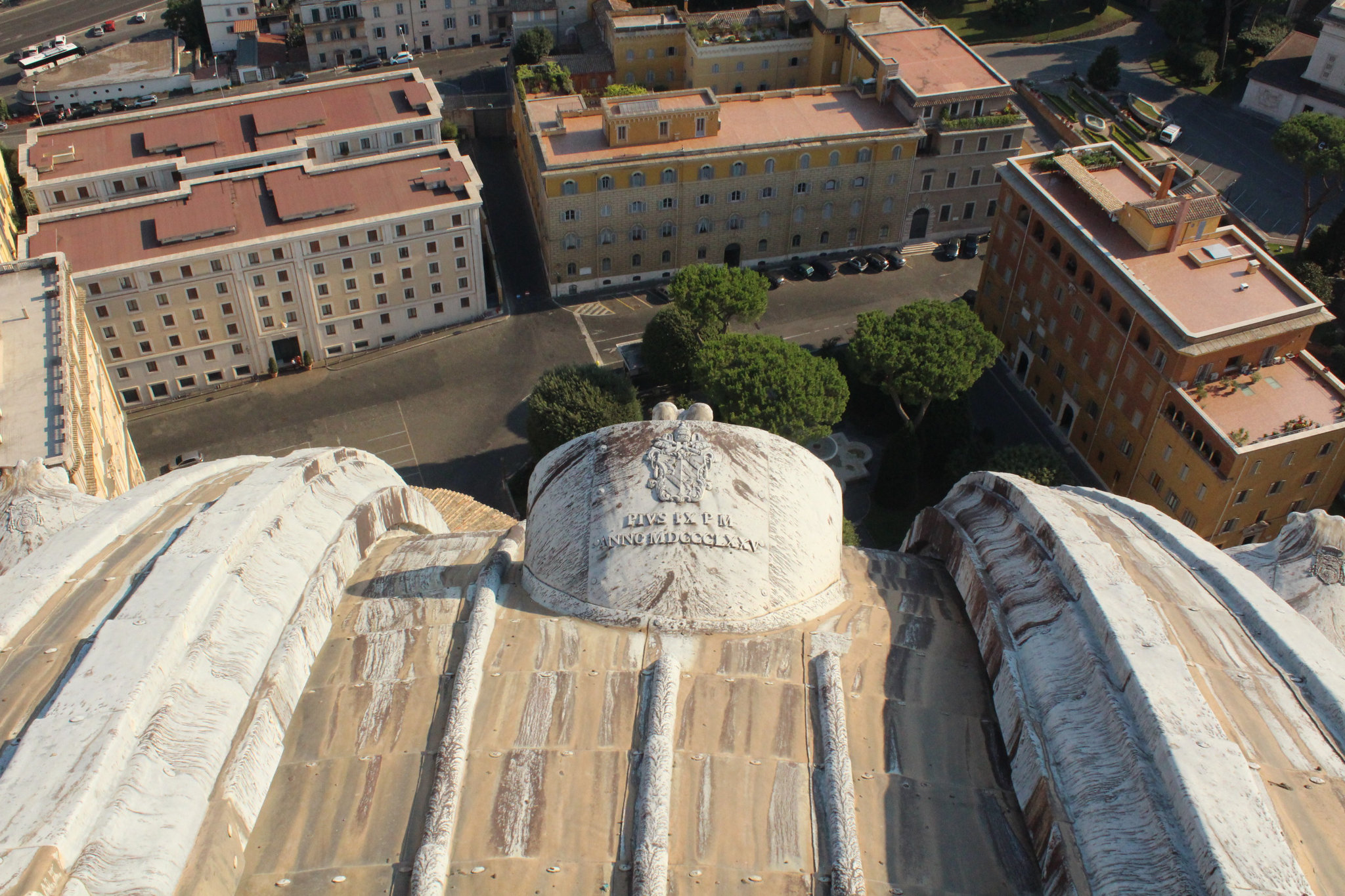 Saint Peter's Basilica -  view from the dome