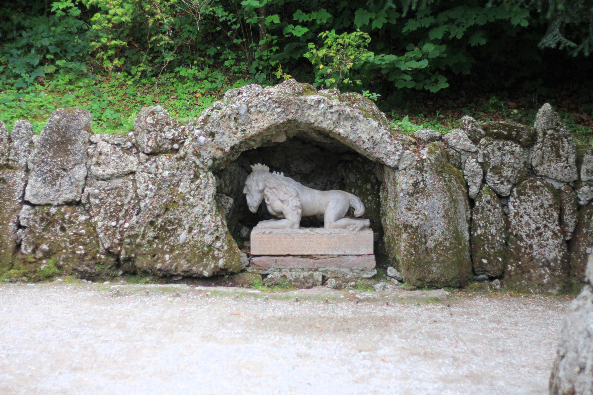 Statues at Wasserspiele Hellbrunn