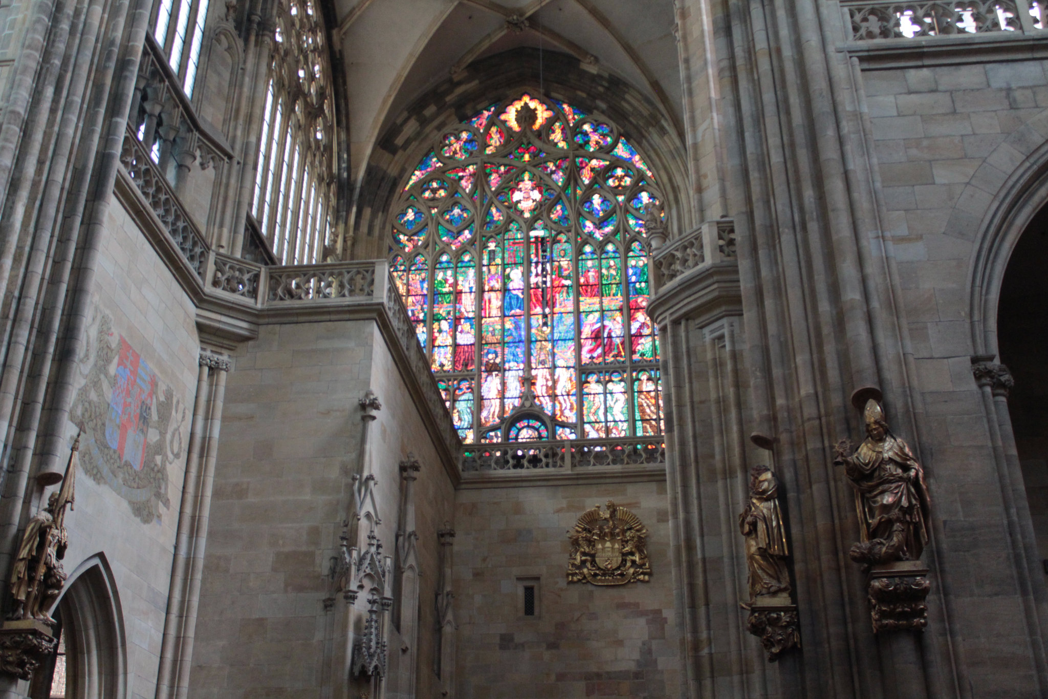 Interior of St. Vitus Cathedral